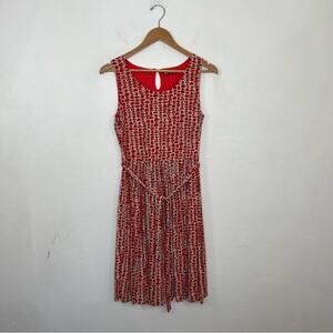 Louie et Lucie Red White Dress Size Medium